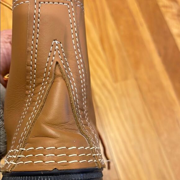 L.L. Bean Duck Boots - Brown and Navy - Picture 7 of 8